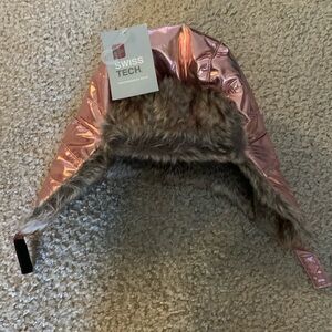 Metallic Kids winter hat one siz